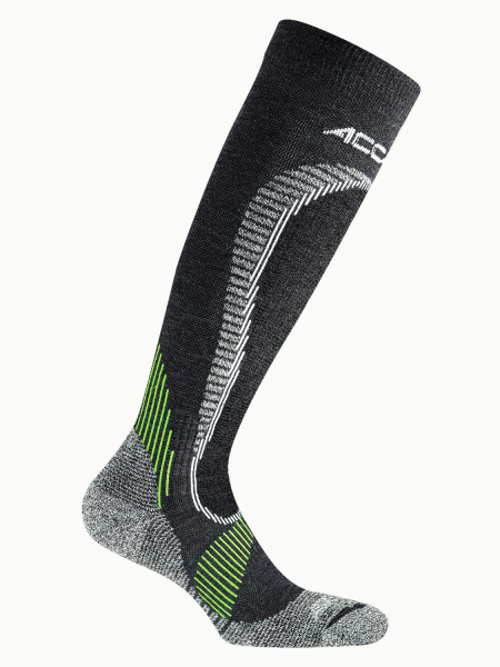 Носки Accapi Ski Nature FIR (Унисекс; 42-44; Iron/Black)